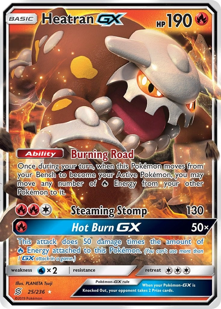 Heatran GX (SM - Unified Minds) (25/236)