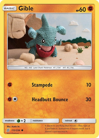 Gible (SM - Unified Minds) (112/236) 