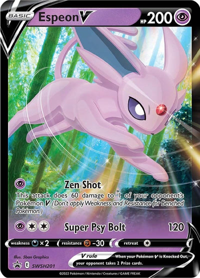 Image for Espeon V - SWSH201 (SWSH: Sword & Shield Promo Cards) (SWSH201) - Pokemon