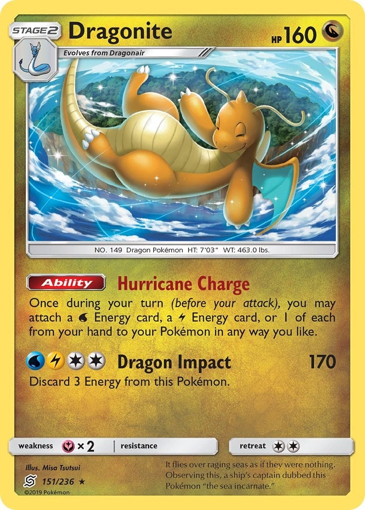 Dragonite (SM - Unified Minds) (151/236)