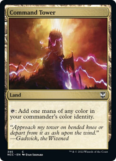 Image for Command Tower (Commander: Streets of New Capenna) (395) - Magic: The Gathering