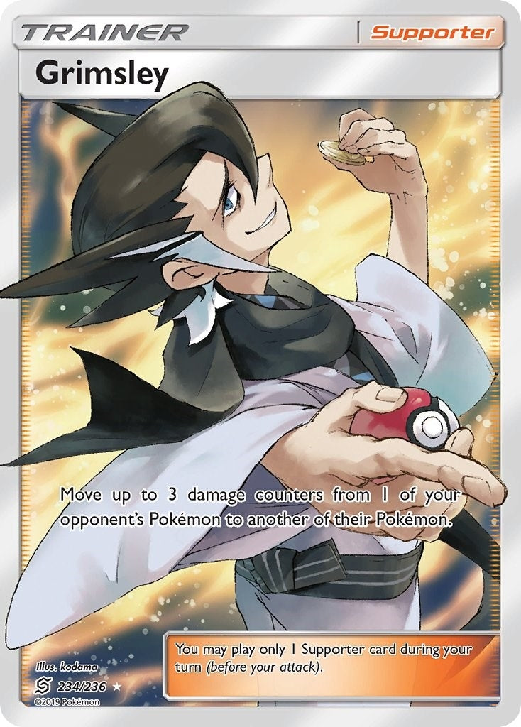 Grimsley (Full Art) (SM - Unified Minds) (234/236)