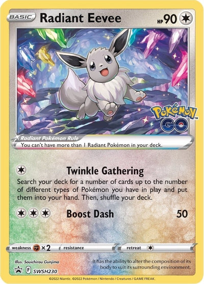 Image for Radiant Eevee - SWSH230 (SWSH: Sword & Shield Promo Cards) (SWSH230) - Pokemon