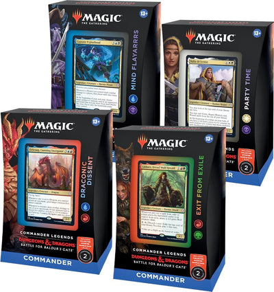 Image for Commander Legends: Battle for Baldur's Gate - Commander Deck Display (CLB)