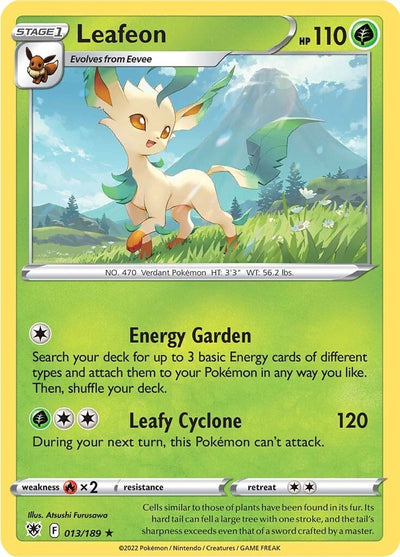 Image for Leafeon (SWSH10: Astral Radiance) (013/189) - Pokemon