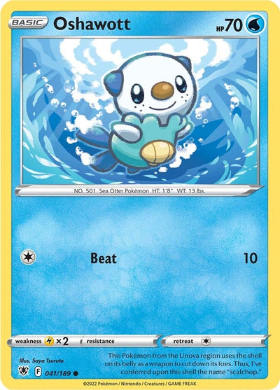 Image for Oshawott (SWSH10: Astral Radiance) (041/189) - Pokemon