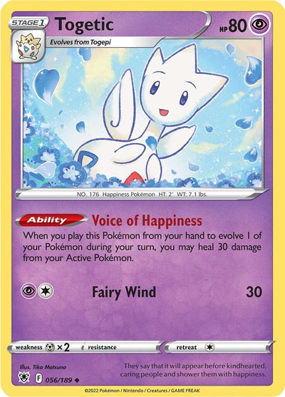 Image for Togetic (SWSH10: Astral Radiance) (056/189) - Pokemon