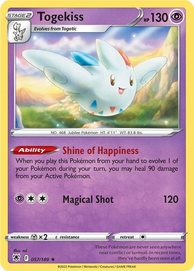 Image for Togekiss (SWSH10: Astral Radiance) (057/189) - Pokemon