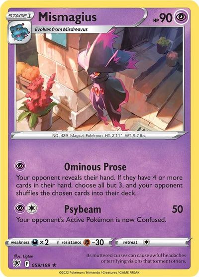 Image for Mismagius (SWSH10: Astral Radiance) (059/189) - Pokemon
