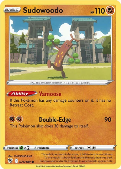 Image for Sudowoodo (SWSH10: Astral Radiance) (074/189) - Pokemon