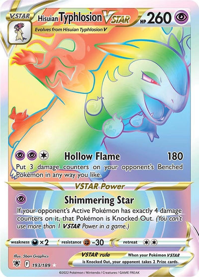Image for Hisuian Typhlosion VSTAR (Secret) (SWSH10: Astral Radiance) (193/189) - Pokemon