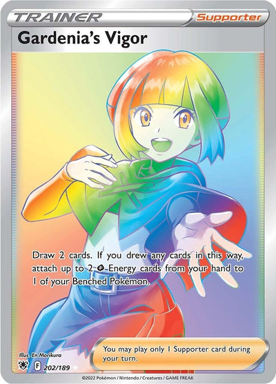 Image for Gardenia's Vigor (Secret) (SWSH10: Astral Radiance) (202/189) - Pokemon