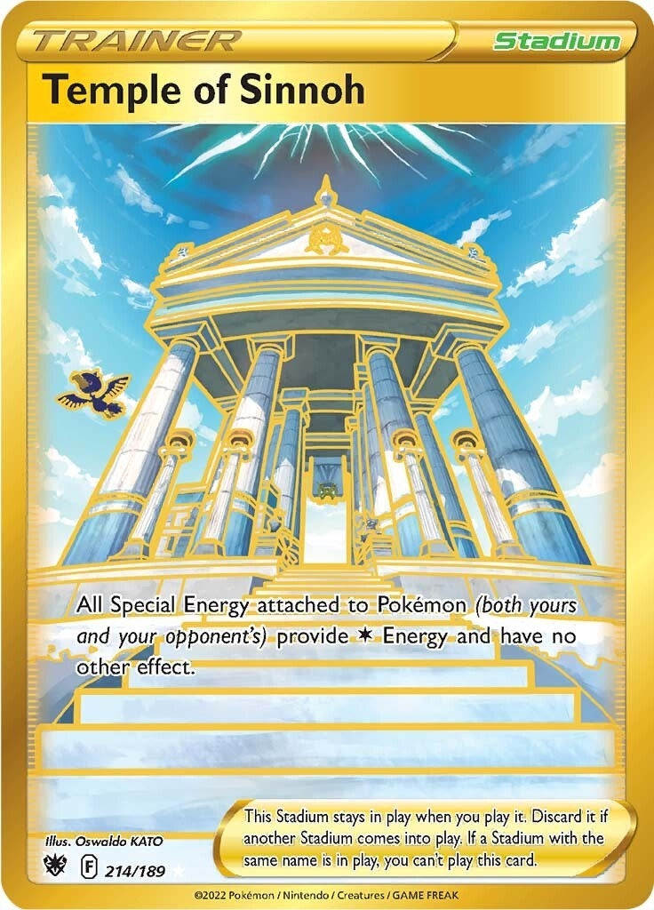 Image for Temple of Sinnoh (Secret) (SWSH10: Astral Radiance) (214/189) - Pokemon