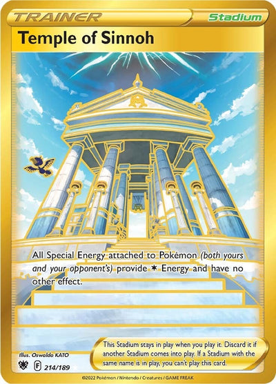 Image for Temple of Sinnoh (Secret) (SWSH10: Astral Radiance) (214/189) - Pokemon