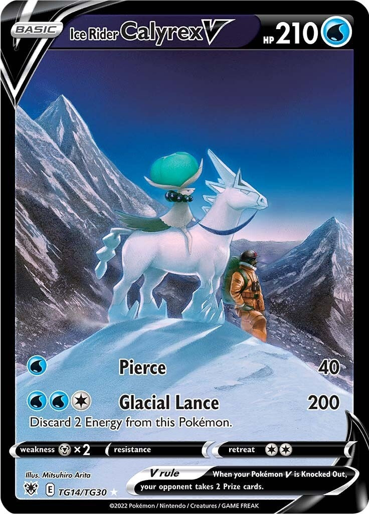 Image for Ice Rider Calyrex V (SWSH10: Astral Radiance Trainer Gallery) (TG14/TG30) - Pokemon