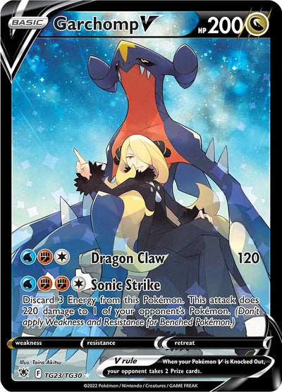 Image for Garchomp V (SWSH10: Astral Radiance Trainer Gallery) (TG23/TG30) - Pokemon