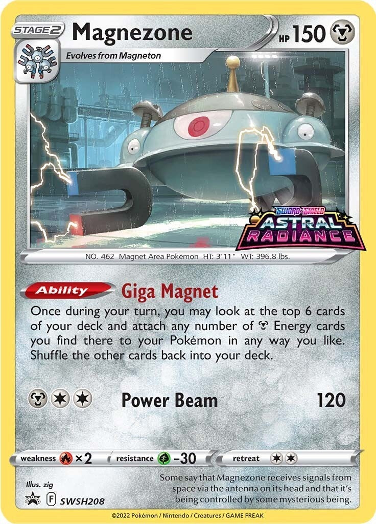 Image for Magnezone - SWSH208 (SWSH: Sword & Shield Promo Cards) (SWSH208) - Pokemon