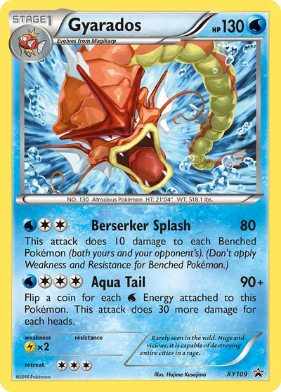 Gyarados - XY109 (XY Promos) (XY109) 