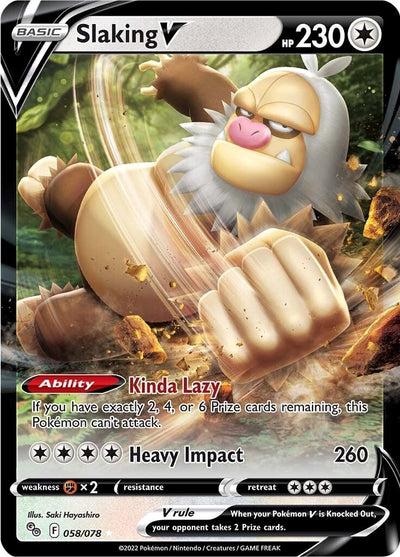 Image for Slaking V (Pokemon GO) (058/078) - Pokemon