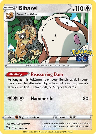 Image for Bibarel (Pokemon GO) (060/078) - Pokemon
