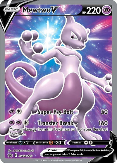 Image for Mewtwo V - SWSH229 (SWSH: Sword & Shield Promo Cards) (SWSH229) - Pokemon