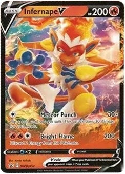 Image for Infernape V - SWSH252 (SWSH: Sword & Shield Promo Cards) (SWSH252) - Pokemon