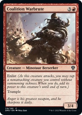 Image for Coalition Warbrute (Dominaria United) (118) - Magic: The Gathering