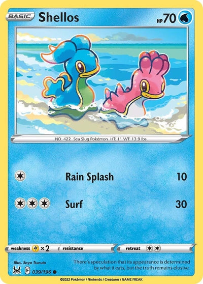 Image for Shellos (SWSH11: Lost Origin) (039/196) - Pokemon