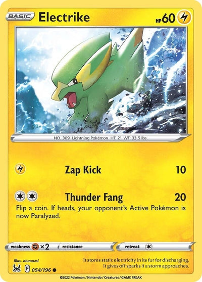 Image for Electrike (SWSH11: Lost Origin) (054/196) - Pokemon