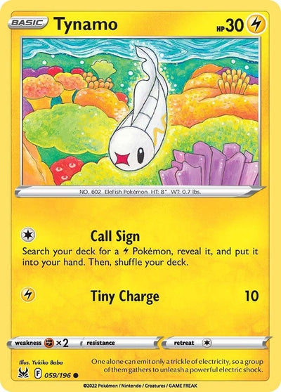 Image for Tynamo (SWSH11: Lost Origin) (059/196) - Pokemon