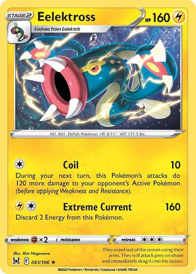Image for Eelektross (SWSH11: Lost Origin) (061/196) - Pokemon