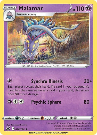 Image for Malamar (SWSH11: Lost Origin) (078/196) - Pokemon