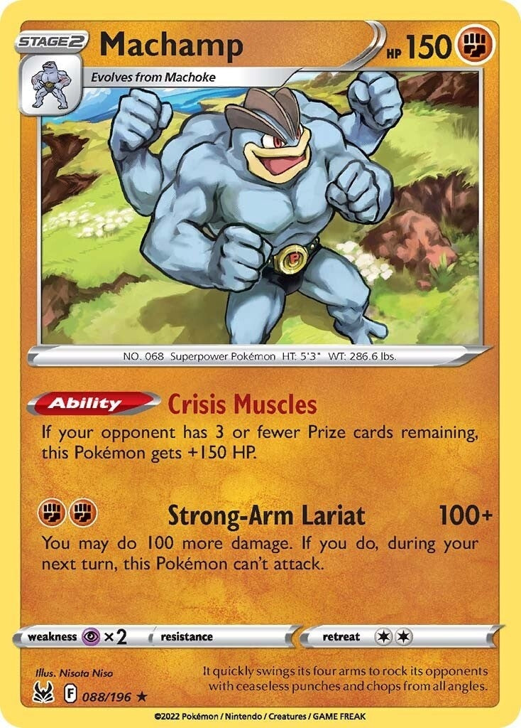 Image for Machamp (SWSH11: Lost Origin) (088/196) - Pokemon