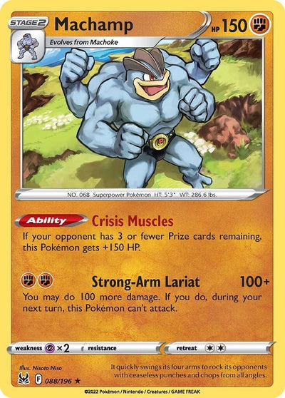 Image for Machamp (SWSH11: Lost Origin) (088/196) - Pokemon