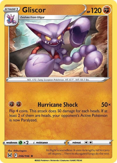 Image for Gliscor (SWSH11: Lost Origin) (096/196) - Pokemon