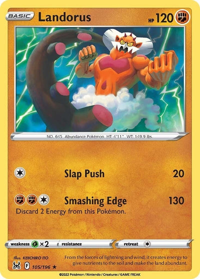 Image for Landorus (SWSH11: Lost Origin) (105/196) - Pokemon