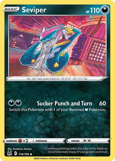 Image for Seviper (SWSH11: Lost Origin) (116/196) - Pokemon