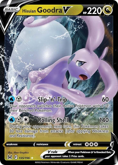 Image for Hisuian Goodra V (SWSH11: Lost Origin) (135/196) - Pokemon