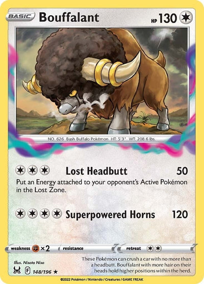 Image for Bouffalant (SWSH11: Lost Origin) (148/196) - Pokemon