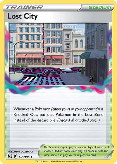 Image for Lost City (SWSH11: Lost Origin) (161/196) - Pokemon