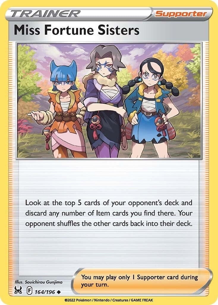 Image for Miss Fortune Sisters (SWSH11: Lost Origin) (164/196) - Pokemon