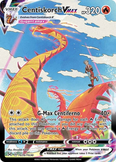 Image for Centiskorch VMAX (SWSH11: Lost Origin Trainer Gallery) (TG15/TG30) - Pokemon