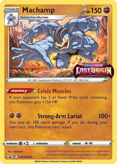 Image for Machamp - SWSH243 (Prerelease) (SWSH: Sword & Shield Promo Cards) (SWSH243) - Pokemon