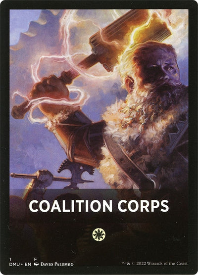 Image for Coalition Corps Theme Card (Dominaria United) (1) - Magic: The Gathering