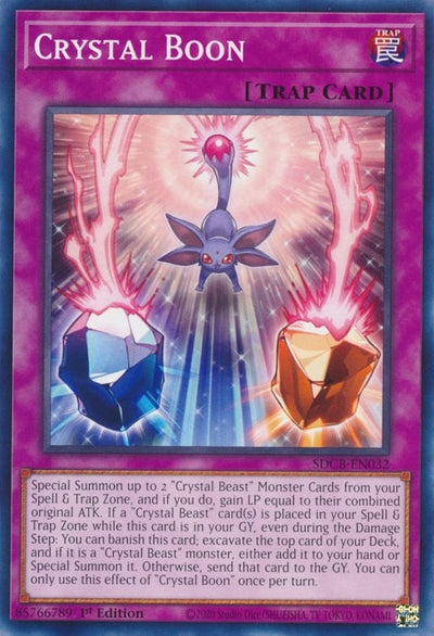 Image for Crystal Boon (Structure Deck: Legend of the Crystal Beasts) (SDCB-EN032) - YuGiOh