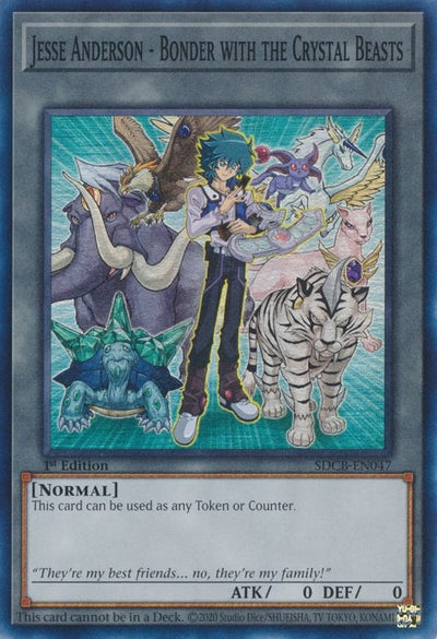 Image for Jesse Anderson - Bonder with the Crystal Beasts (Structure Deck: Legend of the Crystal Beasts) (SDCB-EN047) - YuGiOh