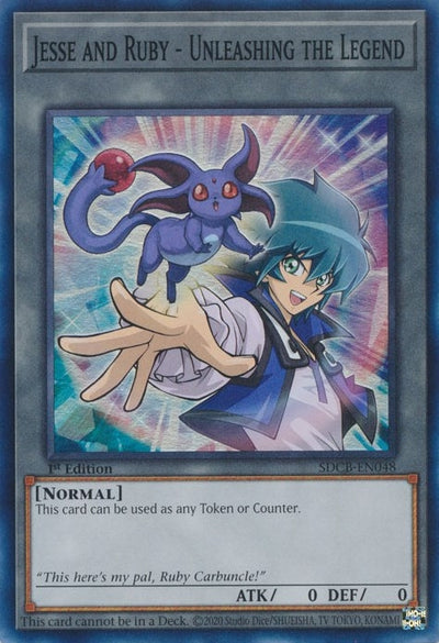 Image for Jesse and Ruby - Unleashing the Legend (Structure Deck: Legend of the Crystal Beasts) (SDCB-EN048) - YuGiOh