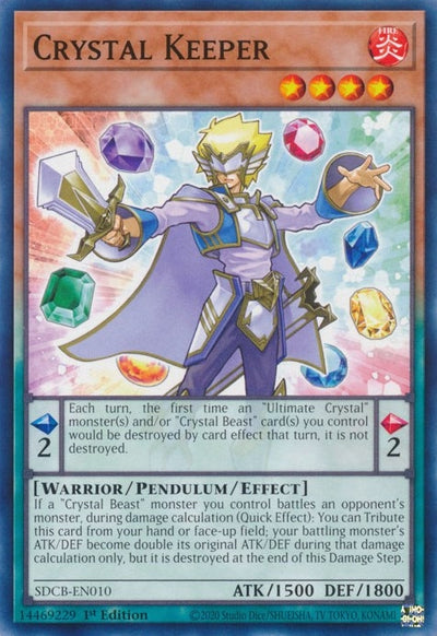 Image for Crystal Keeper (Structure Deck: Legend of the Crystal Beasts) (SDCB-EN010) - YuGiOh