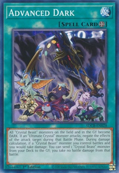 Image for Advanced Dark (Structure Deck: Legend of the Crystal Beasts) (SDCB-EN028) - YuGiOh