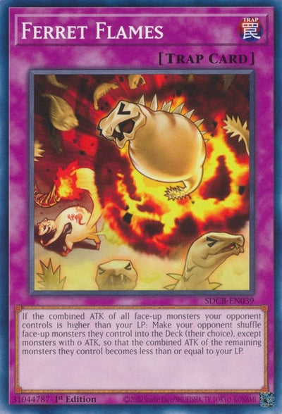Image for Ferret Flames (Structure Deck: Legend of the Crystal Beasts) (SDCB-EN039) - YuGiOh
